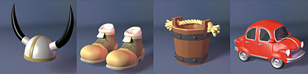 comic objects dosch 3d max - DOSCH 3D - Comic Objects by Dosch Design