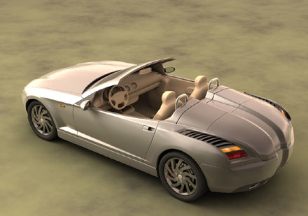 concept cars 3d 3ds - DOSCH 3D - Concept Cars 2008 by Dosch Design