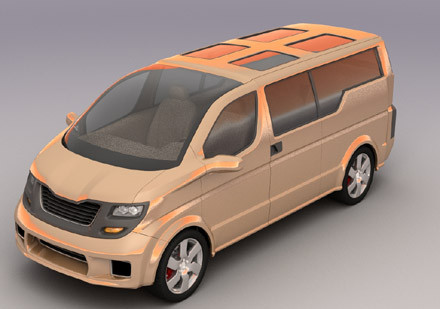 concept cars 3d 3ds - DOSCH 3D - Concept Cars 2008 by Dosch Design