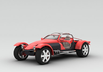 concept cars 3d 3ds - DOSCH 3D - Concept Cars 2008 by Dosch Design