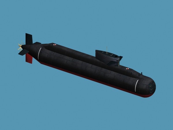 hai lung class submarine 3d model - Hai Lung class submarine by FangioDesign