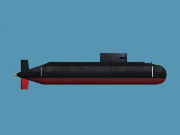 hai lung class submarine 3d model - Hai Lung class submarine by FangioDesign