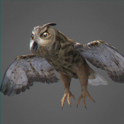 lightwave birds prey 3ds - Birds of Prey Animated Pack by NONECG