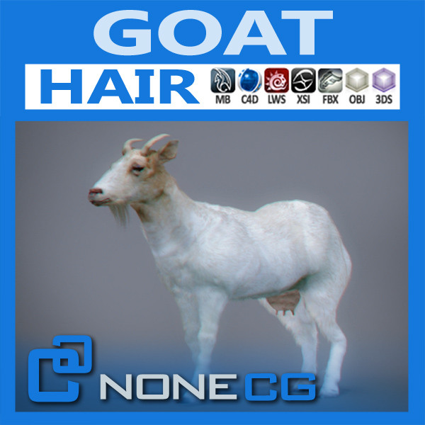 goat polys 3d model - Goat... by NONECG