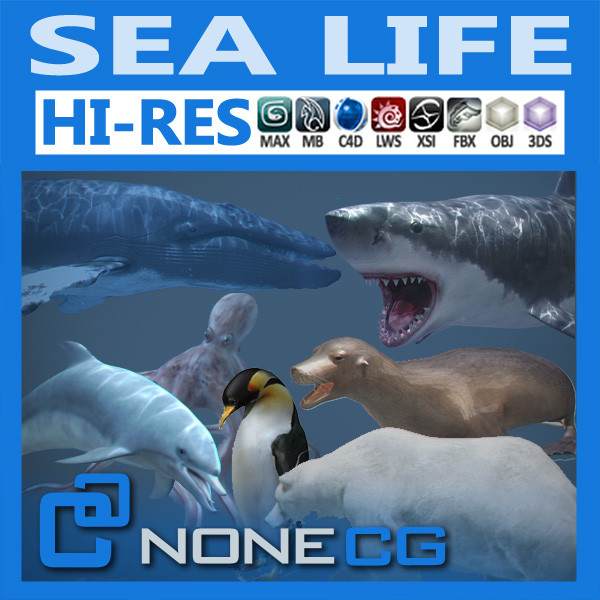 max polar bear sea life - Pack - Sea Life... by NONECG