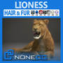 3d model lioness polys