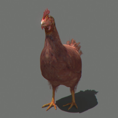 3ds max farm turkey doves - Farm Animals Pack by NONECG