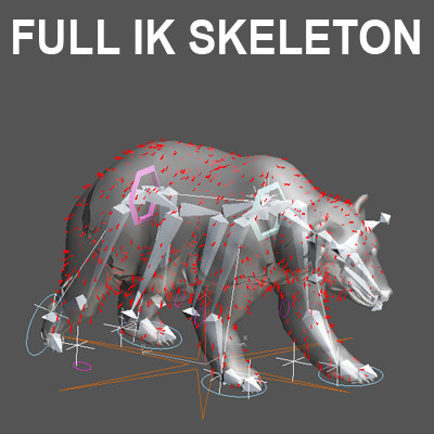 rigged mammals max - Rigged Mammals Megapack by NONECG