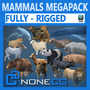 mammals pack 3d max