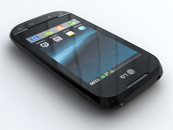 lg optimus net 3d model - LG Optimus Net by cgmobile02