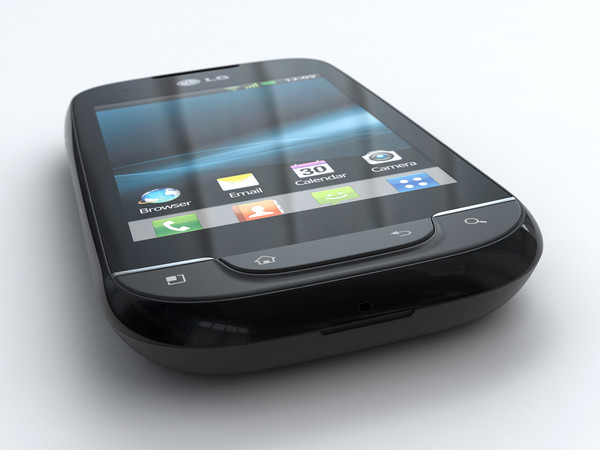 lg optimus net 3d model - LG Optimus Net by cgmobile02