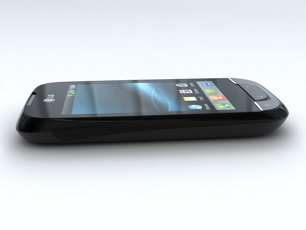 lg optimus net 3d model - LG Optimus Net by cgmobile02