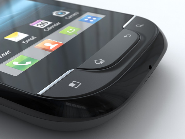 lg optimus net 3d model - LG Optimus Net by cgmobile02