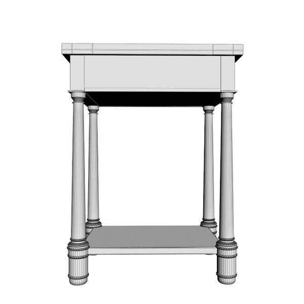 table small 3ds - Small Table by 3dlibrary
