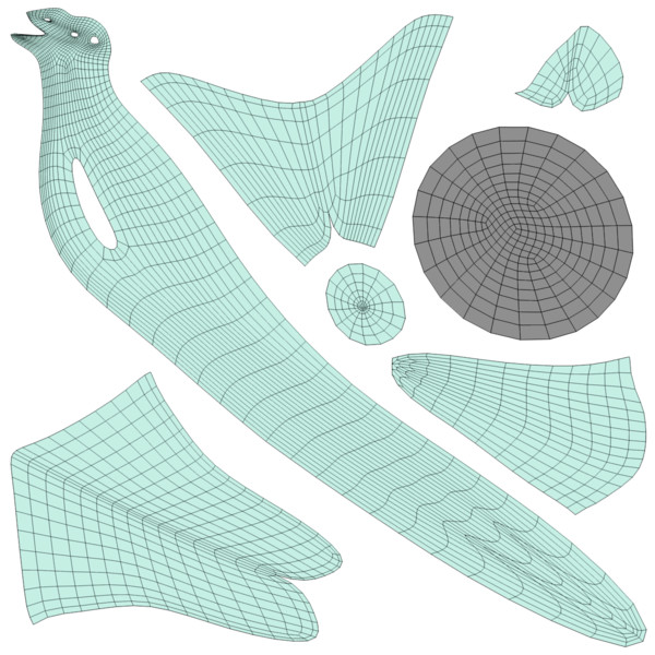 dragon sea 3d model - Sea Dragon for game by fantazir