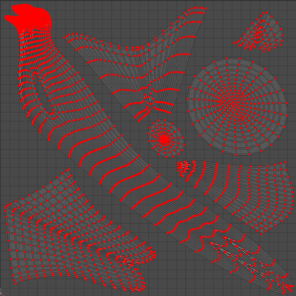 dragon sea 3d model - Sea Dragon for game by fantazir