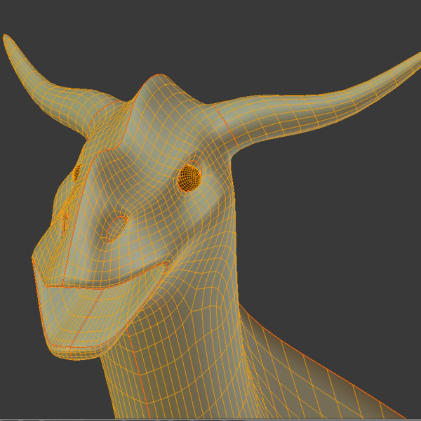 dragon sea 3d model - Sea Dragon for game by fantazir