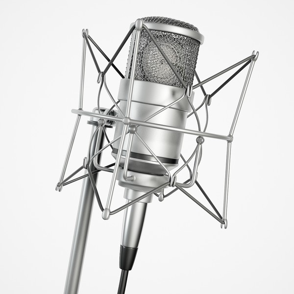 3ds max condenser microphone - Microphone by RomanPritulyak
