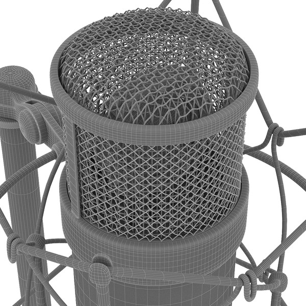 3d condenser microphone - Microphone... by RomanPritulyak