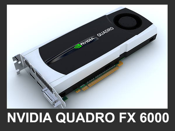 3d nvidia quadro fx gpu model - Nvidia Quadro FX GPU by denisVFX
