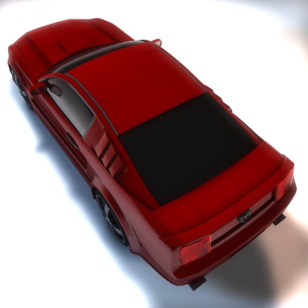3d model car sport - Mustang Phoenix by KeremGogus