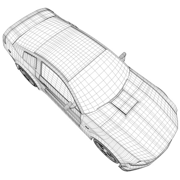 3d model car sport - Mustang Phoenix by KeremGogus