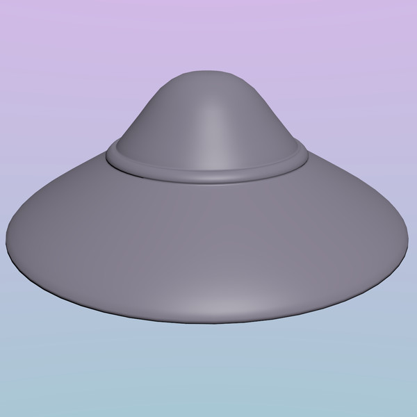 3d hat woman model - Woman Hat by fantazir