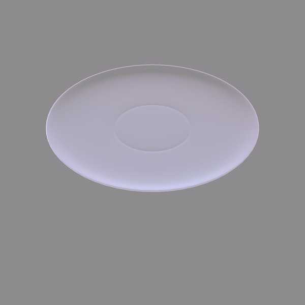 3d glass plate - Pink Glass Plate by fantazir