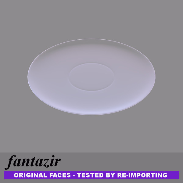 3d glass plate - Pink Glass Plate by fantazir
