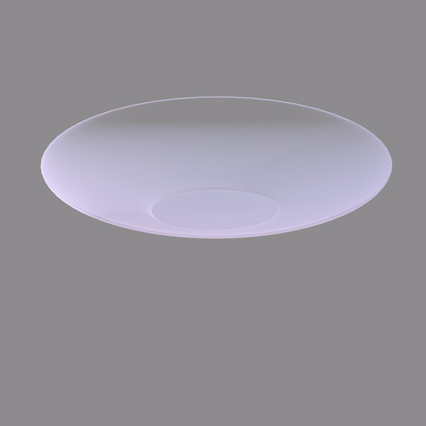 3d glass plate - Pink Glass Plate by fantazir