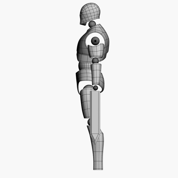 3ds max blade robot white - Blade Robot White by gin3d