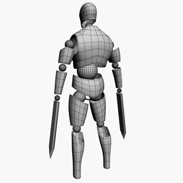 3ds max blade robot white - Blade Robot White by gin3d
