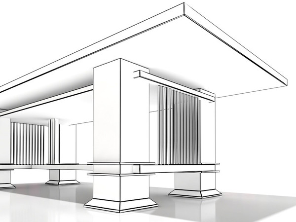 cassina allen 3d model - Cassina Allen table by 3DmakeWork
