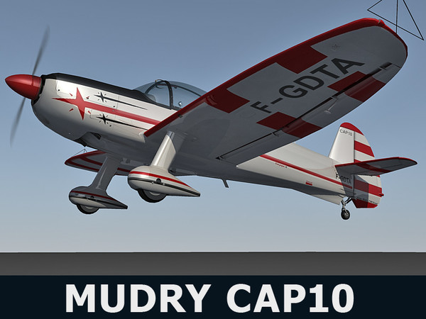 mudry cap 10 3d 3ds - Mudry Cap 10 3d model by Eric.Levi