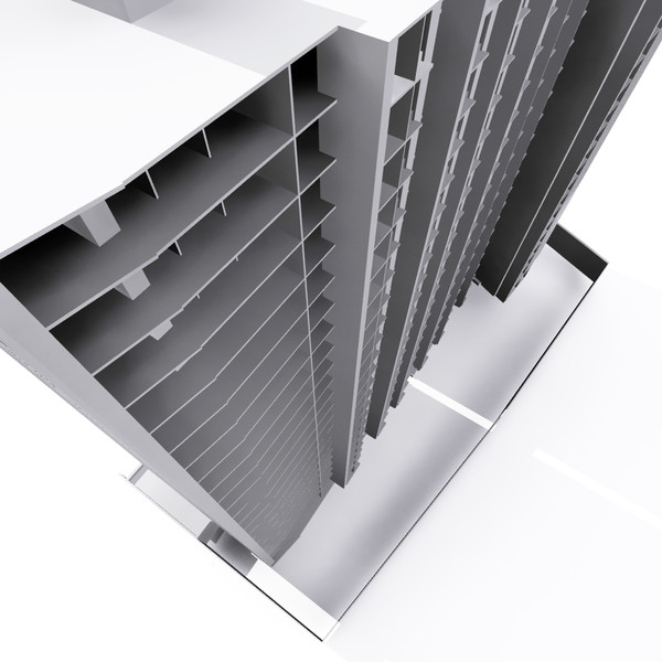 3d architectural 2010 model - BUILDING- HI MAX- 2010 by MotionMediaWorkshop
