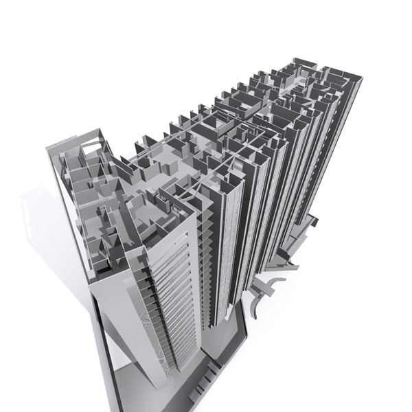 3d architectural 2010 model - BUILDING- HI MAX- 2010 by MotionMediaWorkshop