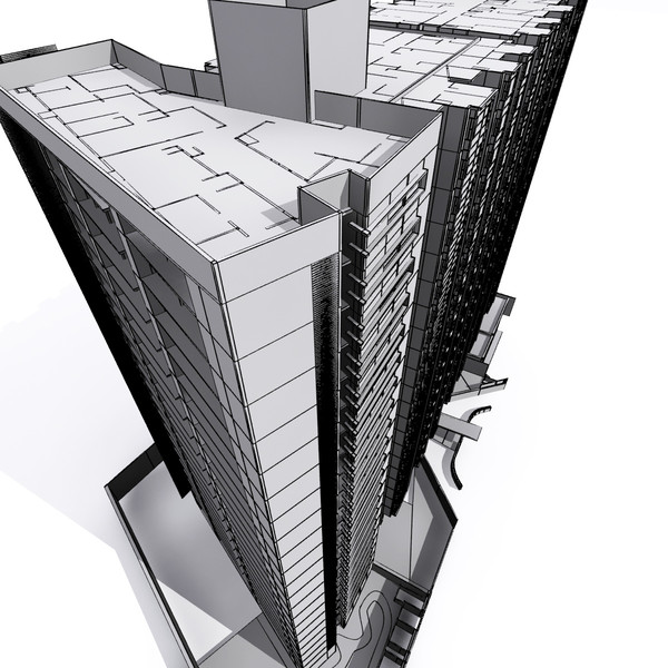 3d architectural 2010 model - BUILDING- HI MAX- 2010 by MotionMediaWorkshop