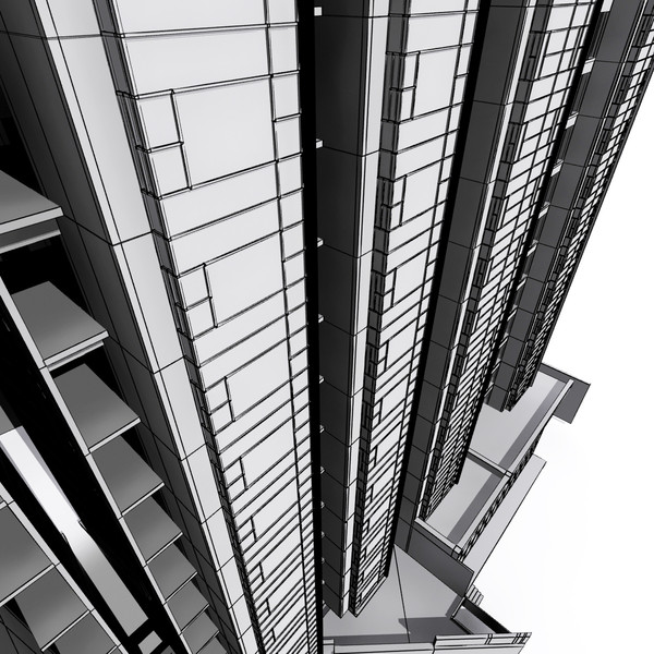 3d architectural 2010 model - BUILDING- HI MAX- 2010 by MotionMediaWorkshop