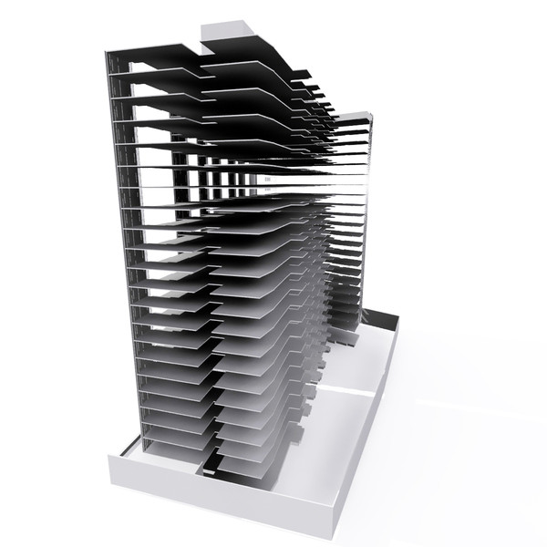 3d architectural 2010 model - BUILDING- HI MAX- 2010 by MotionMediaWorkshop