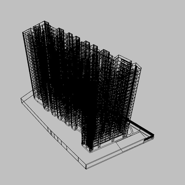 3d architectural 2010 model - BUILDING- HI MAX- 2010 by MotionMediaWorkshop