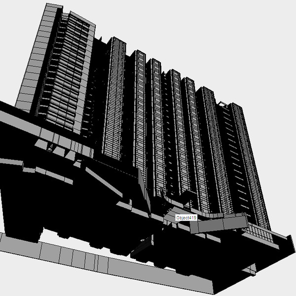 3d architectural 2010 model - BUILDING- HI MAX- 2010 by MotionMediaWorkshop