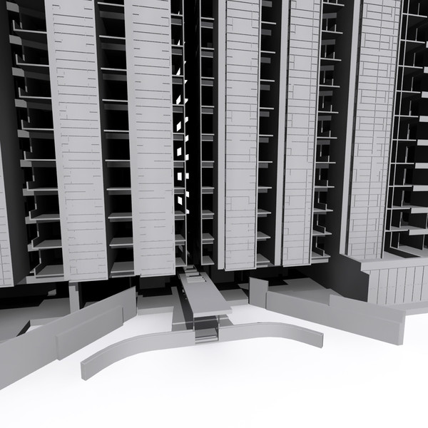 3d architectural 2010 model - BUILDING- HI MAX- 2010 by MotionMediaWorkshop