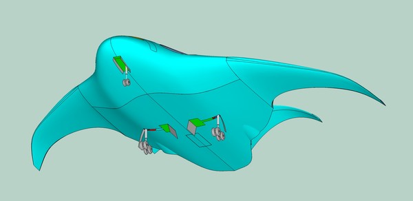 3dsmax new wave eco aircraft - New Wave Eco Aircraft Transport Assembly Model by RodgerSaintJohn