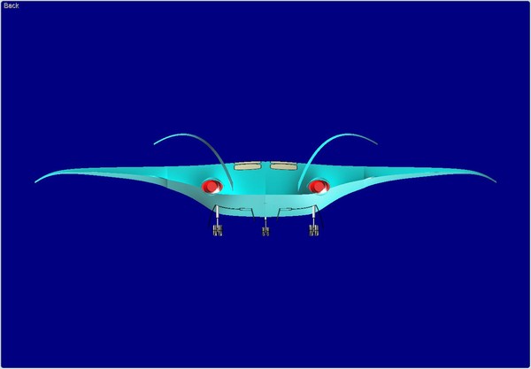 3dsmax new wave eco aircraft - New Wave Eco Aircraft Transport Assembly Model by RodgerSaintJohn