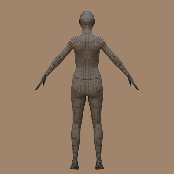 eleanor - adult female human 3d x - Eleanor - Adult Female Model by MKC 3D ARTS