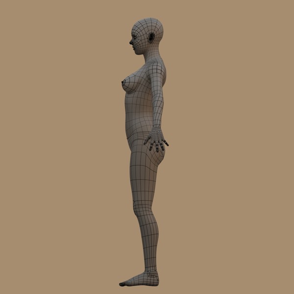 eleanor - adult female human 3d x - Eleanor - Adult Female Model by MKC 3D ARTS