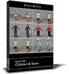 maya babies children teens dosch - DOSCH 3D - Children & Teens by Dosch Design