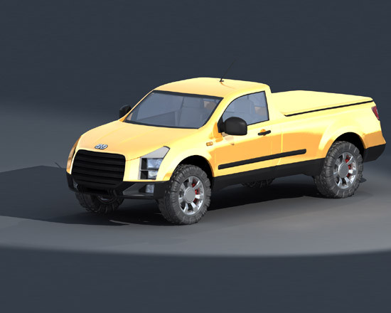 cars concept 1 3ds - DOSCH 3D: Concept Cars 2011 V1.1 by Dosch Design