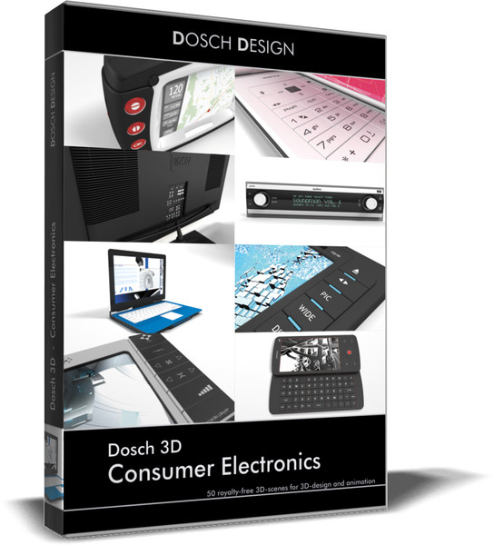 consumer electronic dosch 3d model - DOSCH 3D - Consumer Electronics by Dosch Design