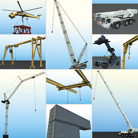 3dsmax cranes contains - DOSCH 3D: Cranes by Dosch Design